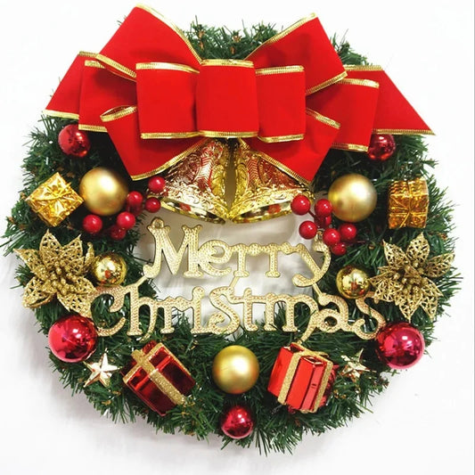 Christmas Wreaths Door Hanging 30cm Large Christmas Wreath For Door