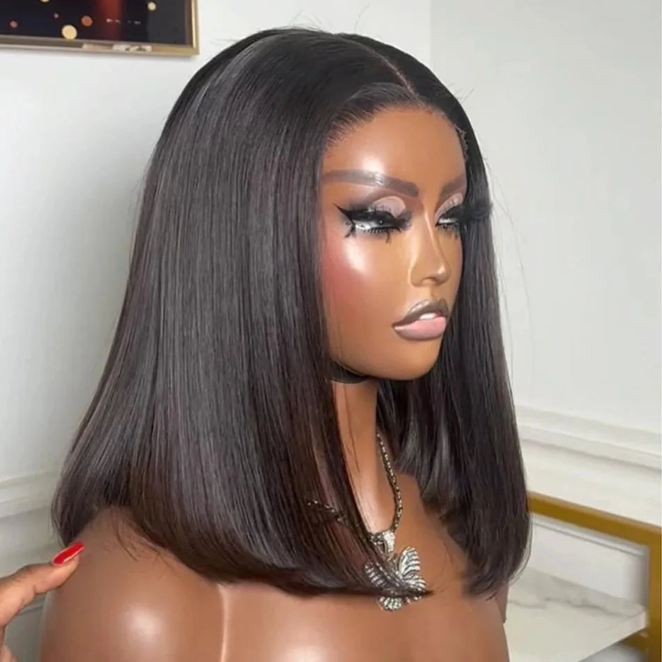 4X4 Glueless Wig Human Hair Ready To Wear Pre-Cut Lace