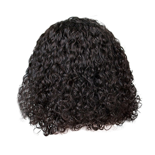 Curly Shaggy Face Fixing False Head Cover  Fashion Wig Brief Paragraph Wig