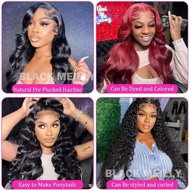 Pre Plucked Full Lace Wigs For Women