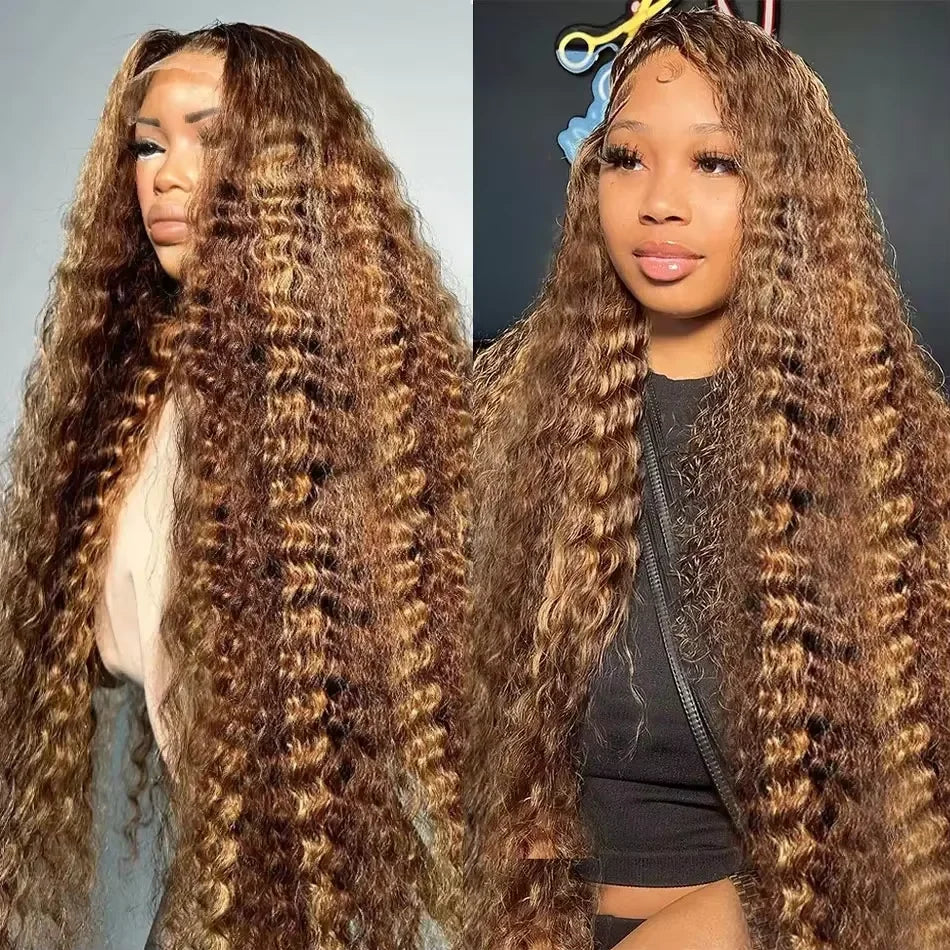 Lace Front Deep Wave 13x6 Hd Lace Frontal Wig Brazilian For Women