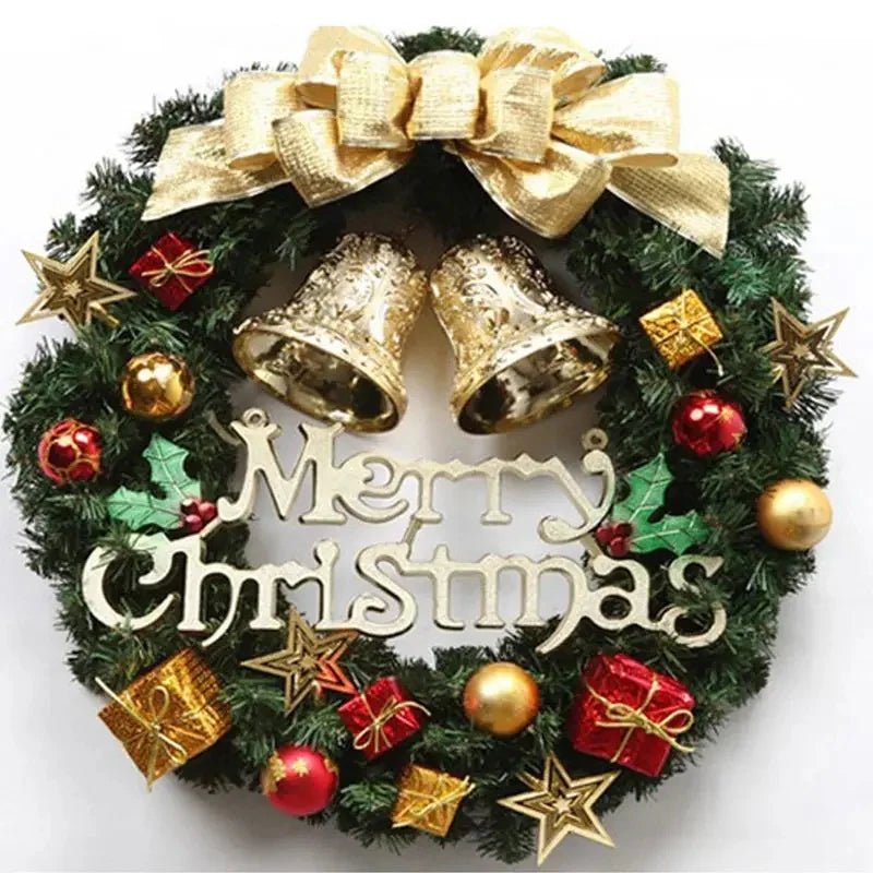 Christmas Wreaths Door Hanging 30cm Large Christmas Wreath For Door