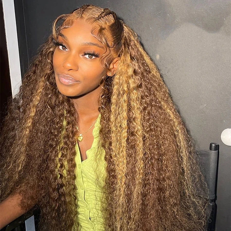 Lace Front Deep Wave 13x6 Hd Lace Frontal Wig Brazilian For Women