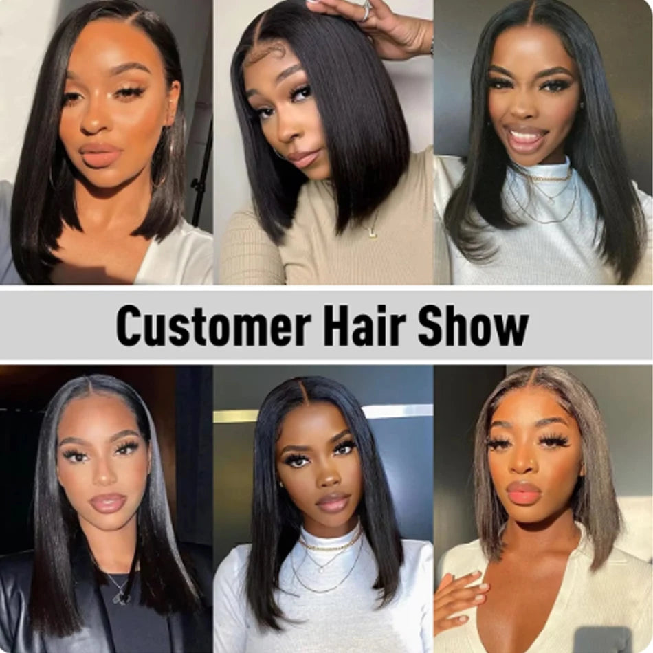 4X4 Glueless Wig Human Hair Ready To Wear Pre-Cut Lace